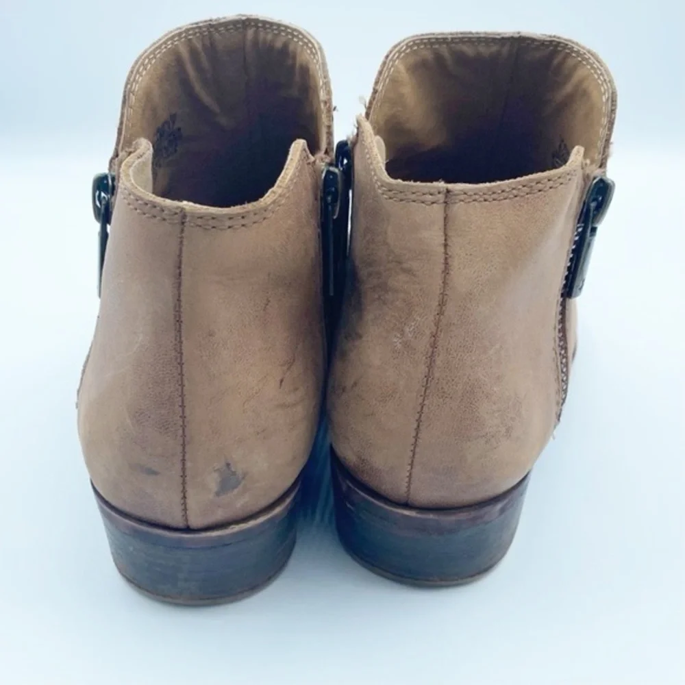 Lucky Brand Burklee booties leather ankle boots